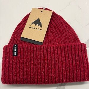 Burton Red Knit Beanie